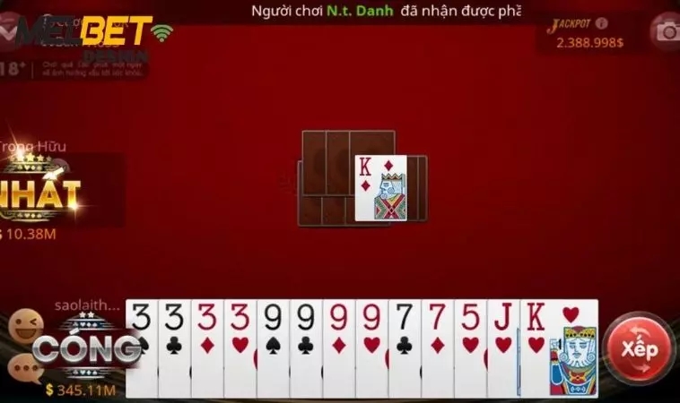 Những trò chơi hàng đầu tại Game Bài MELBET  