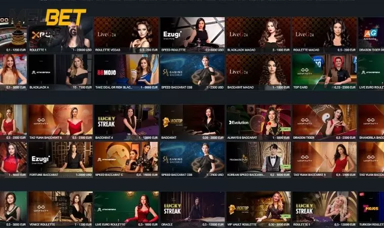 Những lợi ích hấp dẫn khi tham gia Live Casino MELBET